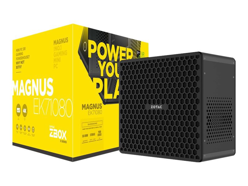 ZOTAC ZBOX MAGNUS EK71080 - mini PC - Core i7 7700HQ 2.8 GHz - 8 GB - 1.12 TB