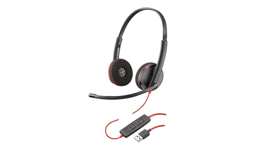 Poly Blackwire C3220 USB - micro-casque