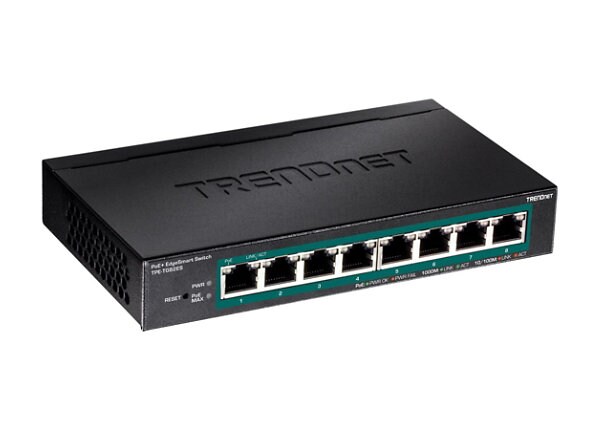 TRENDNET 8PT GB EDGESMART POE+SWITCH