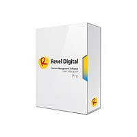 Revel Digital CMS Pro - clé de licence de plan d'abonnement (1 an) - 1 périphérique