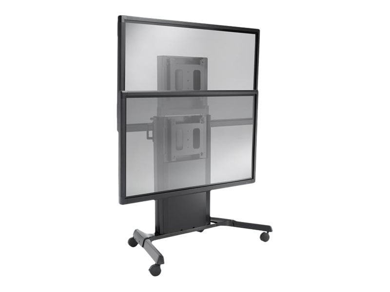 Chief X-Large Electric Height Adjustable Mobile TV Cart - For Flat Panel Displays - Black