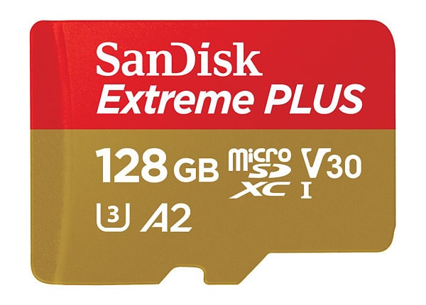 SANDISK 128GB EXTREME PLUS MICROSD