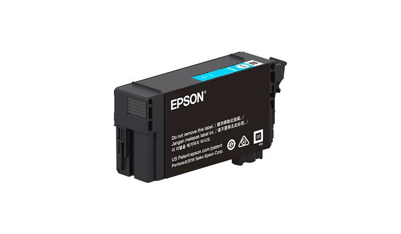 Epson T41W - cyan - original - ink cartridge