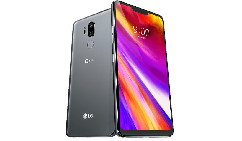 LG V40 ThinQ - aurora black - 4G - 64 GB - CDMA / GSM - smartphone