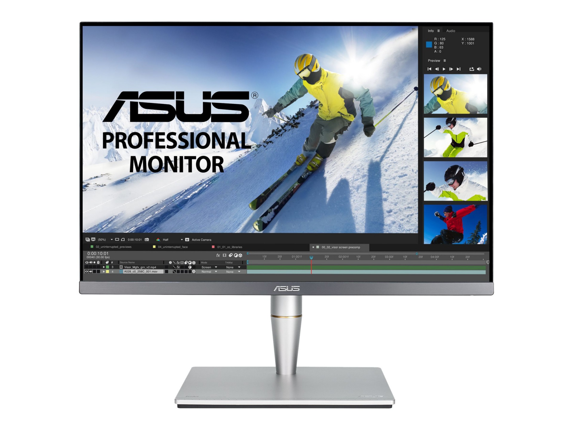 ASUS ProArt PA24AC - LCD monitor - 24.1" - HDR