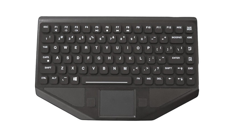 TG3 Electronics BLTXR Series - keyboard - with touchpad - black Input Device