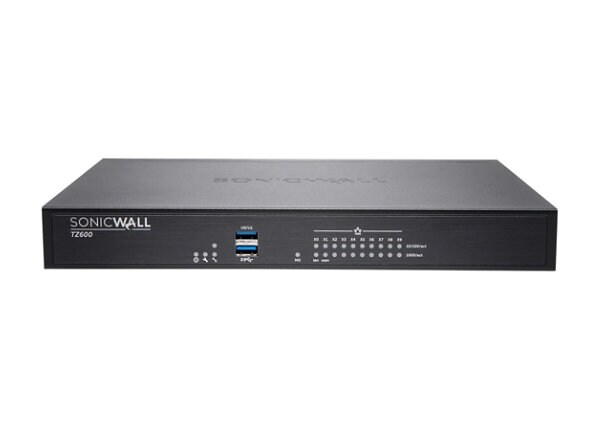 SonicWall TZ600 - Advanced Edition - security appliance - Secure Upgrade Plus
