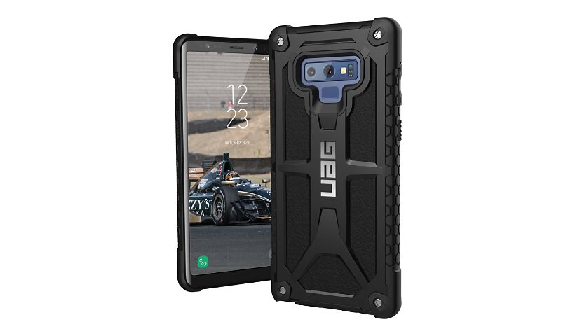 UAG Rugged Case for Samsung Galaxy Note 9 - Monarch Black - back cover for