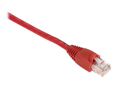 Black Box GigaTrue 15ft Cat6 550Mhz Gigabit UTP Red Snagless Patch Cable