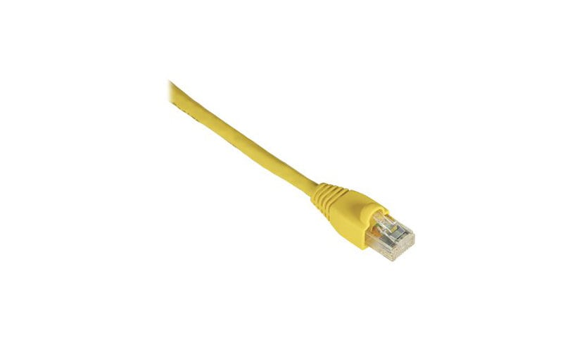 Black Box GigaTrue patch cable - 1 ft - yellow