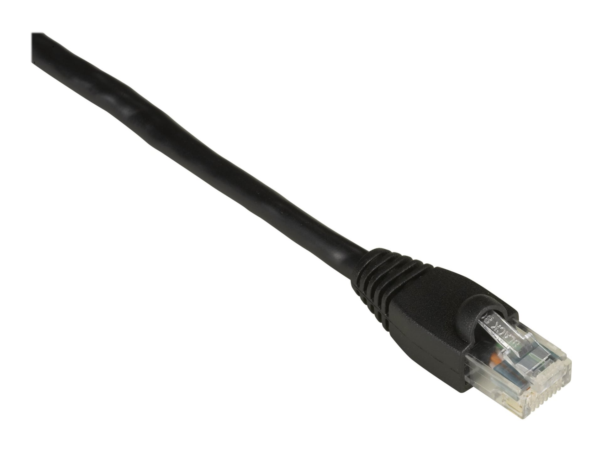 Black Box GigaTrue 3ft Cat6 550Mhz Gigabit UTP Black Snagless Patch Cable