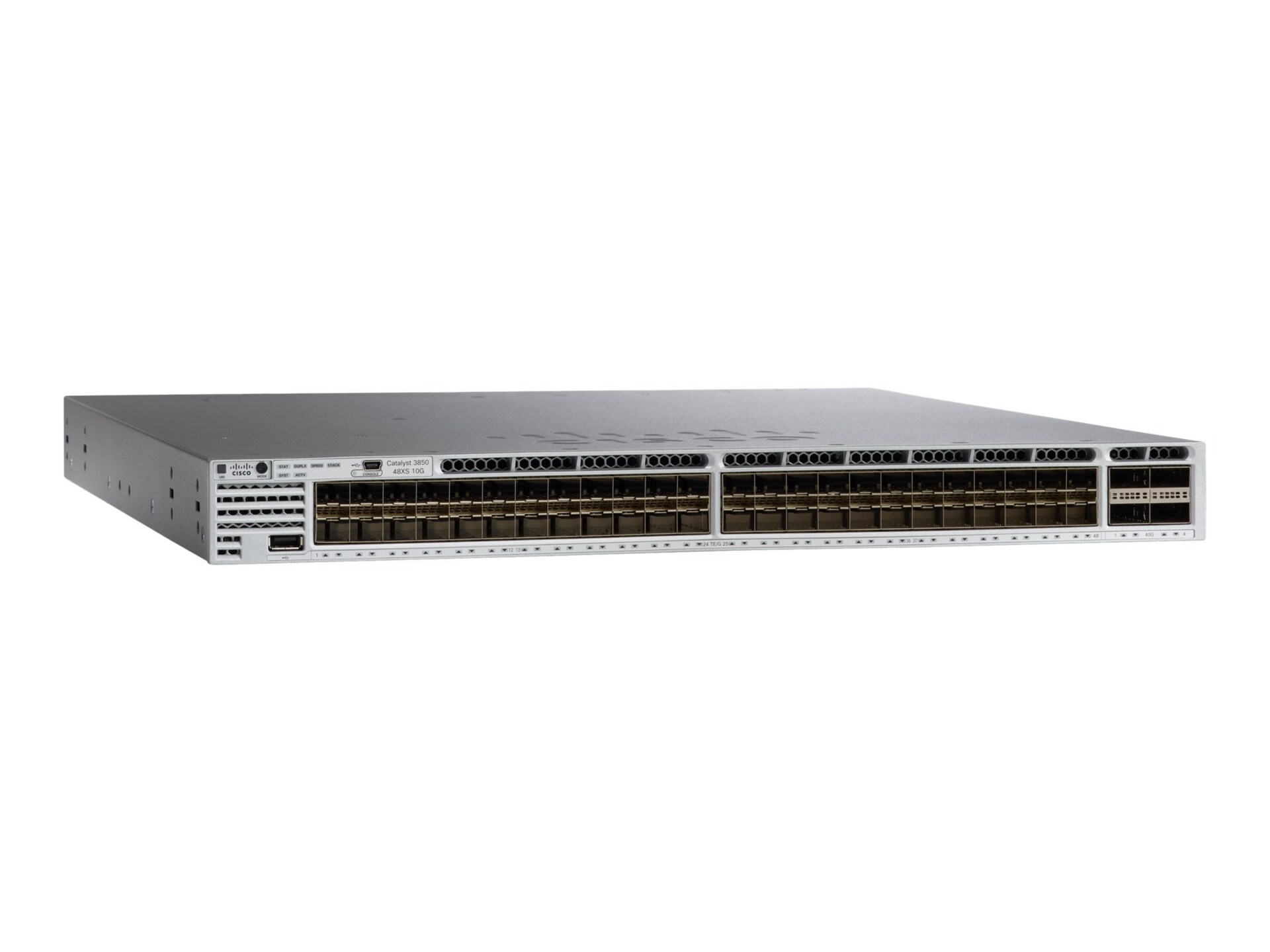 Cisco Catalyst 3850-48XS-F-S - switch - 48 ports - managed - rack-mountable