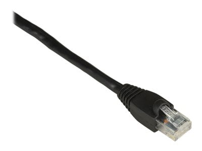Black Box GigaTrue 7ft Cat6 550Mhz Gigabit UTP Black Snagless Patch Cable