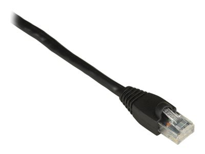 Black Box GigaTrue 10ft Cat6 550Mhz Gigabit UTP Black Snagless Patch Cable