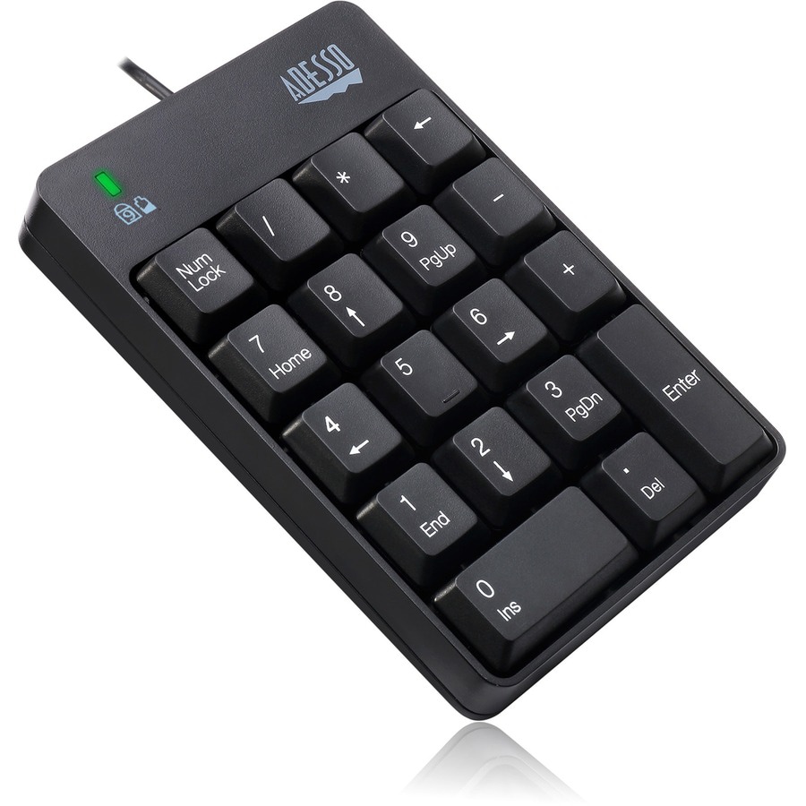 Thumbnail 3 of 12 for Adesso USB Spill Resistant 18-Key Numeric Keypad