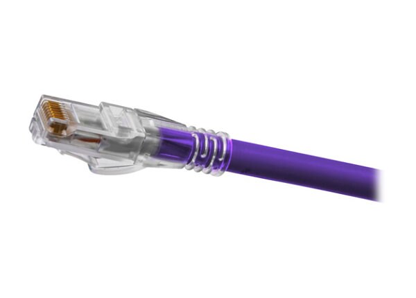 Hubbell NEXTSPEED AsCent - patch cable - 3 ft - purple