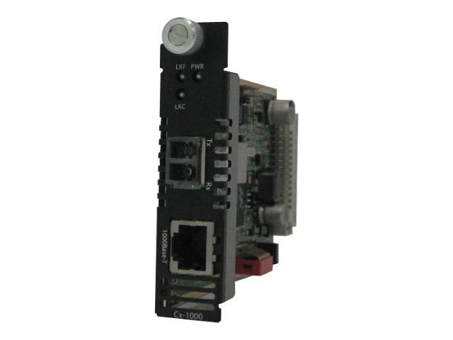 Perle CM-1000-M2LC05 - fiber media converter - GigE