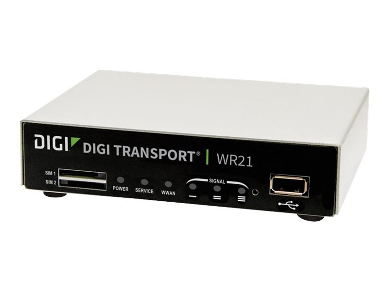 Digi TransPort WR21 - router - WWAN - desktop