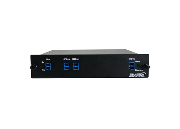 Transition Networks 1 Channel Add/Drop Mux 1370nm Multiplexing Equipment