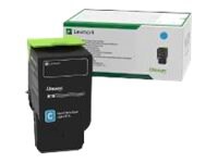 Lexmark - Ultra High Yield - cyan - original - toner cartridge - LCCP, LRP