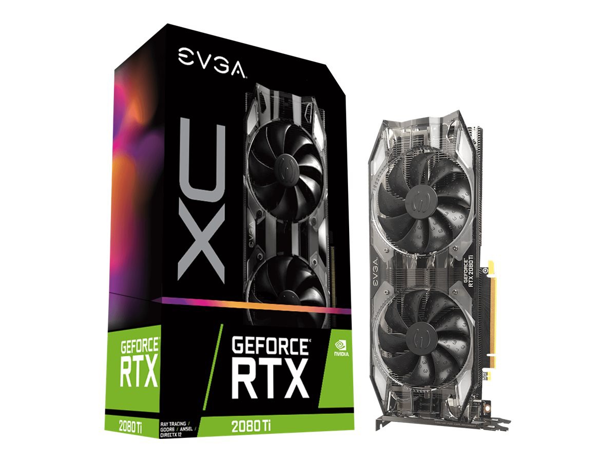 EVGA GeForce RTX 2080 Ti XC - graphics card - GF RTX 2080 Ti - 11 GB