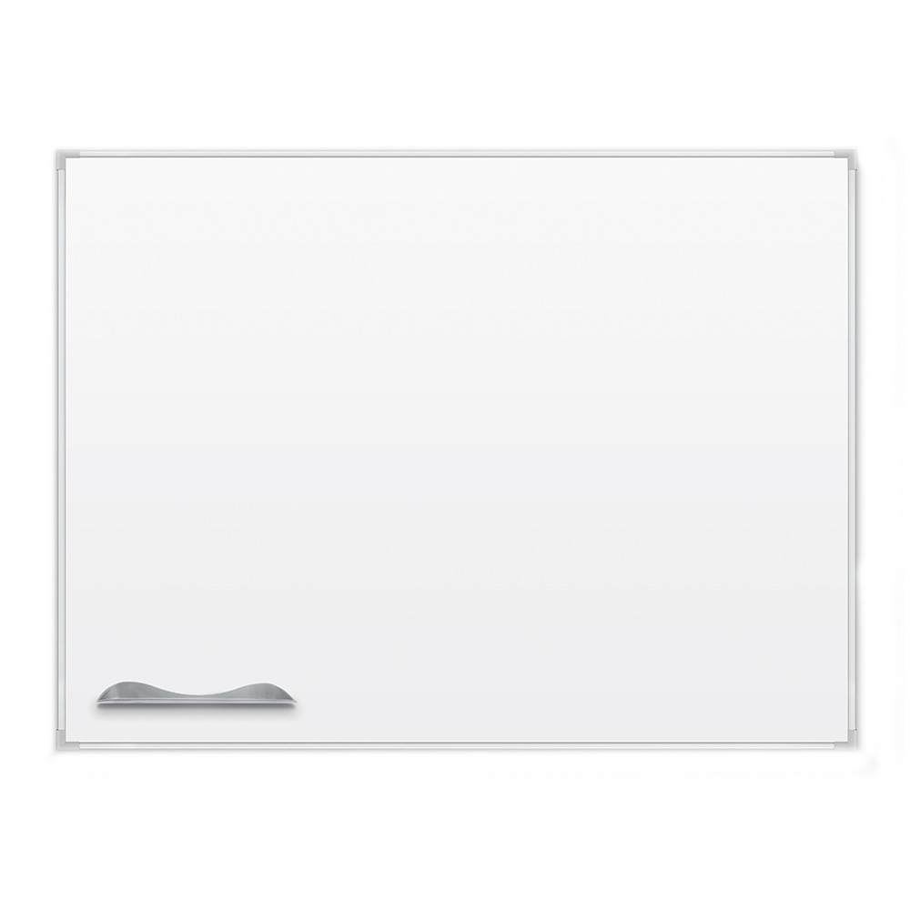 MooreCo 4"x8" Ultra Trim Porcelain Steel Whiteboard