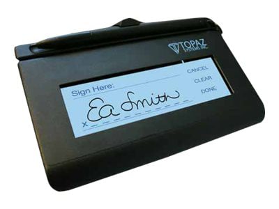 Topaz SigLite LCD 1X5 T-LBK460-HSX-R - signature terminal - USB