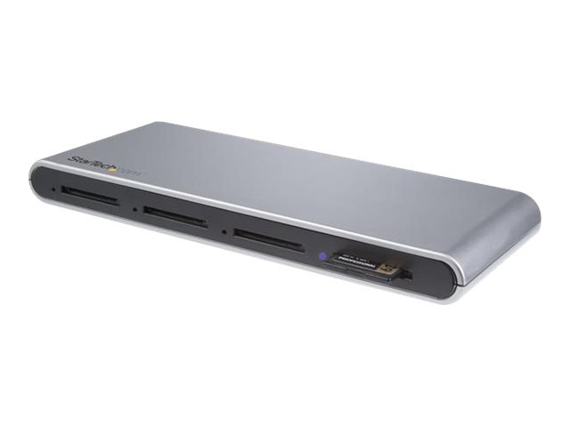 StarTech.com 4 Slot USB C SD Card Reader - USB 3.1 (10Gbps) - SD 4.0 UHS II