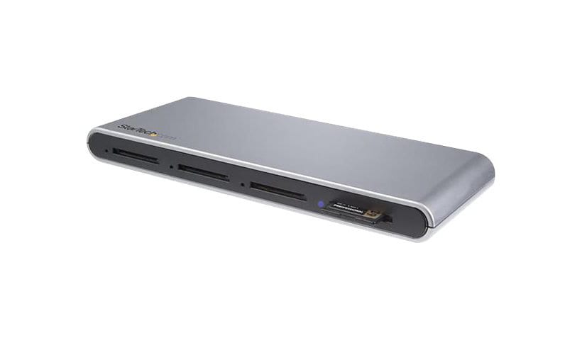 StarTech.com 4 Slot USB C SD Card Reader - USB 3.1 (10Gbps) - SD 4.0 UHS II