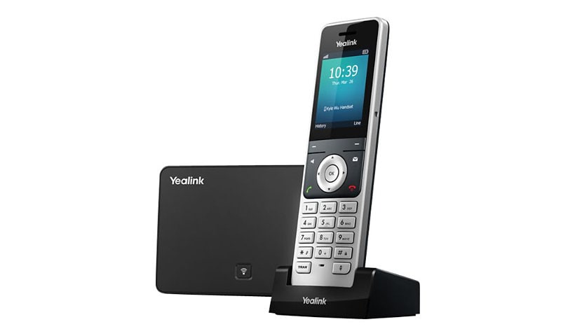 Yealink SIP-W56P - cordless VoIP phone - 3-way call capability