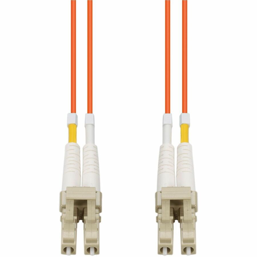 Proline 8m LC to LC Orange OM4 Duplex OFNR (Riser-Rated) Fiber Patch Cable