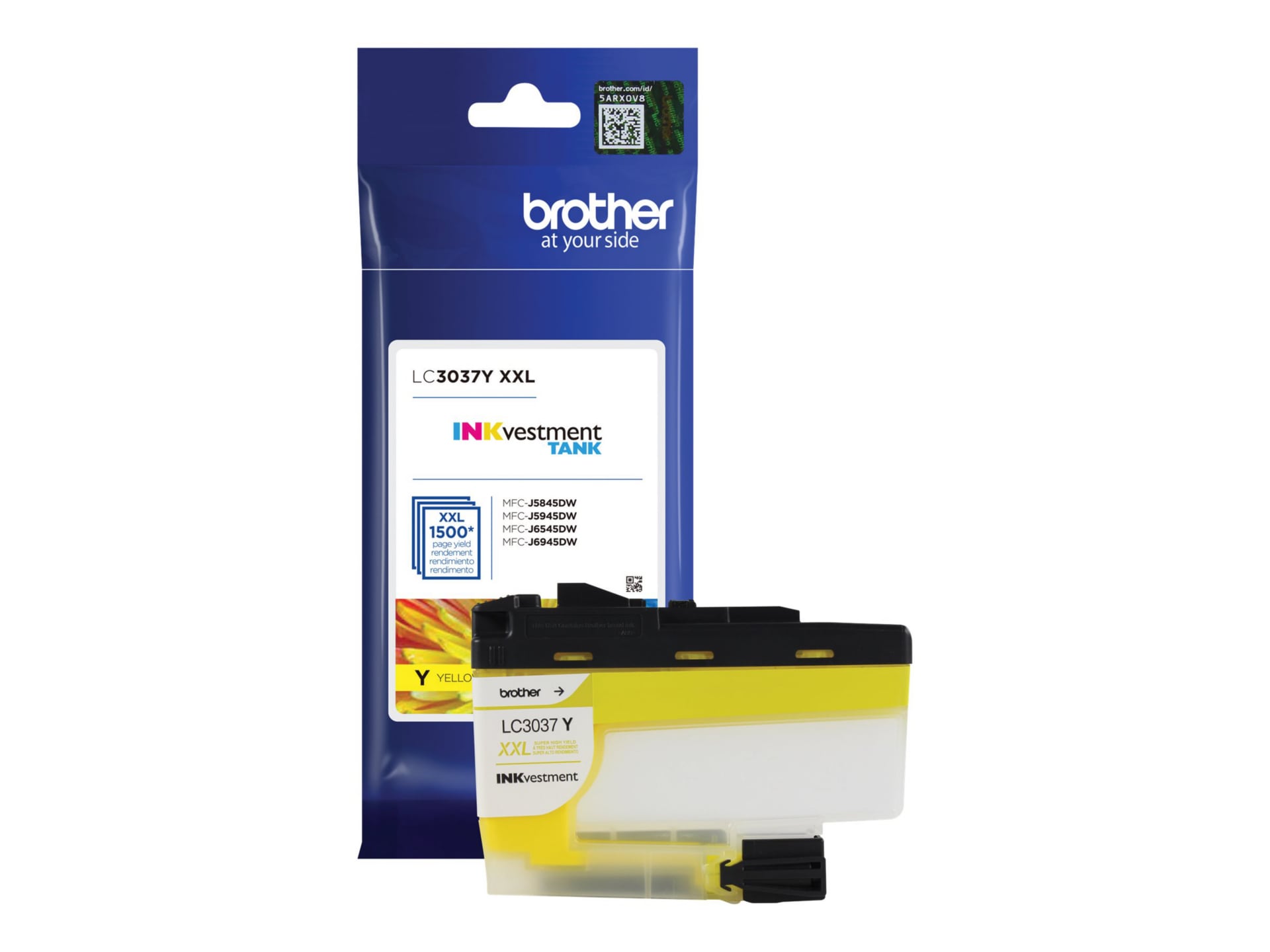 Brother LC3037Y - Super High Yield - yellow - original - ink cartridge