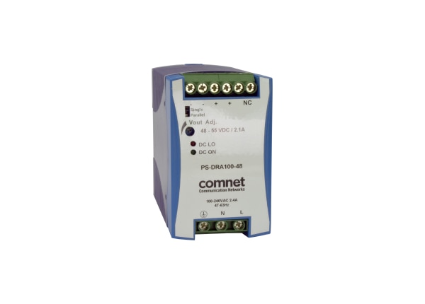 COMNET 48VDC 100W DIN RAIL HIGH PSU