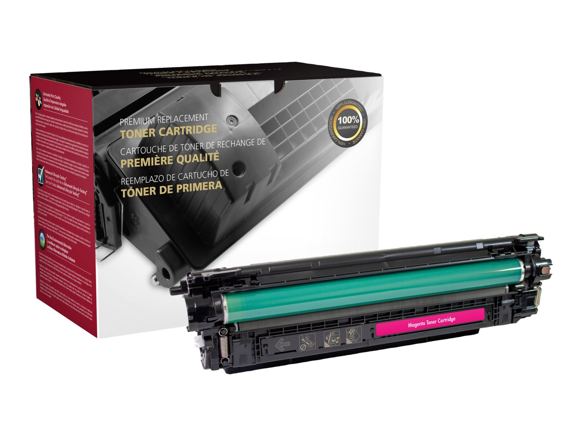 Clover Remanufactured Toner for HP CF363A (508A), Magenta, 5,000 page yield