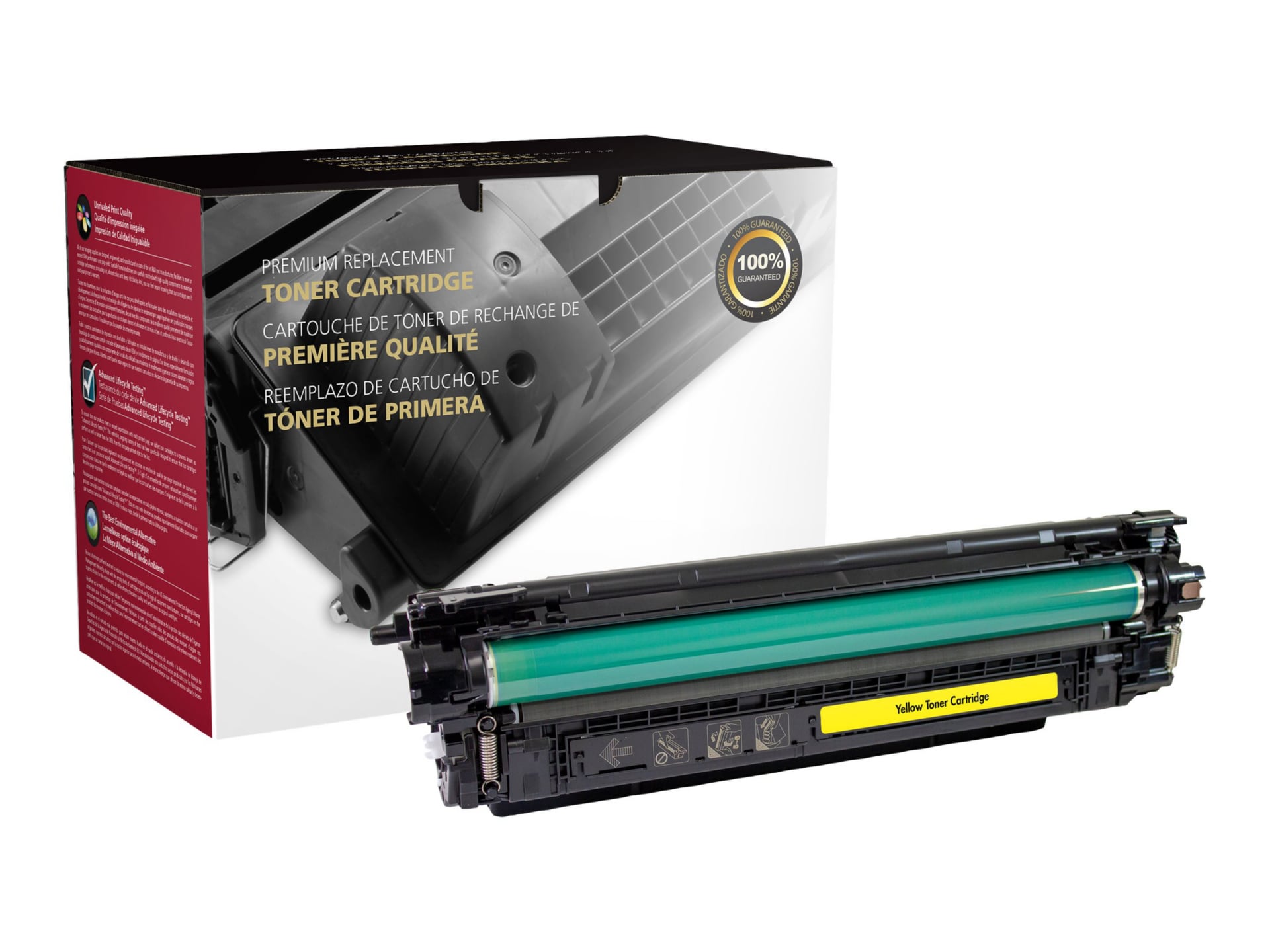 Clover Imaging Group - yellow - compatible - remanufactured - toner cartridge (alternative for: HP 508A, HP CF362A)