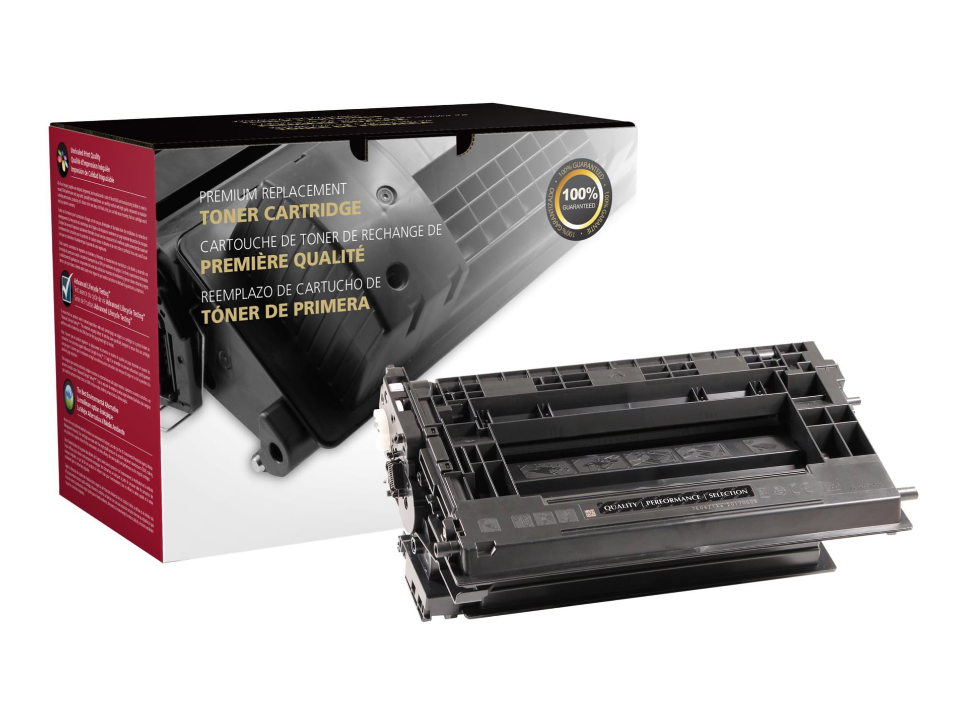 Clover Imaging Group - black - compatible - remanufactured - toner cartridge (alternative for: HP 37A, HP CF237A)