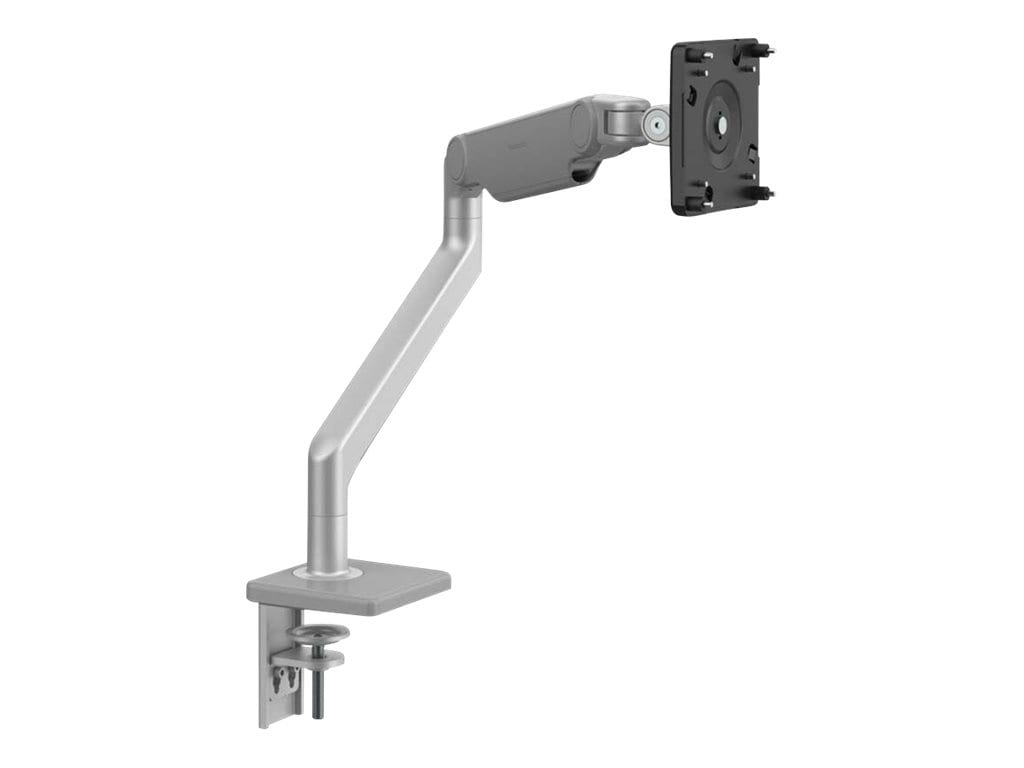 Humanscale M2.1 mounting kit - adjustable arm - for LCD display - silver with gray trim