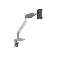 Humanscale M2.1 - mounting kit - adjustable arm - for LCD display - silver with gray trim