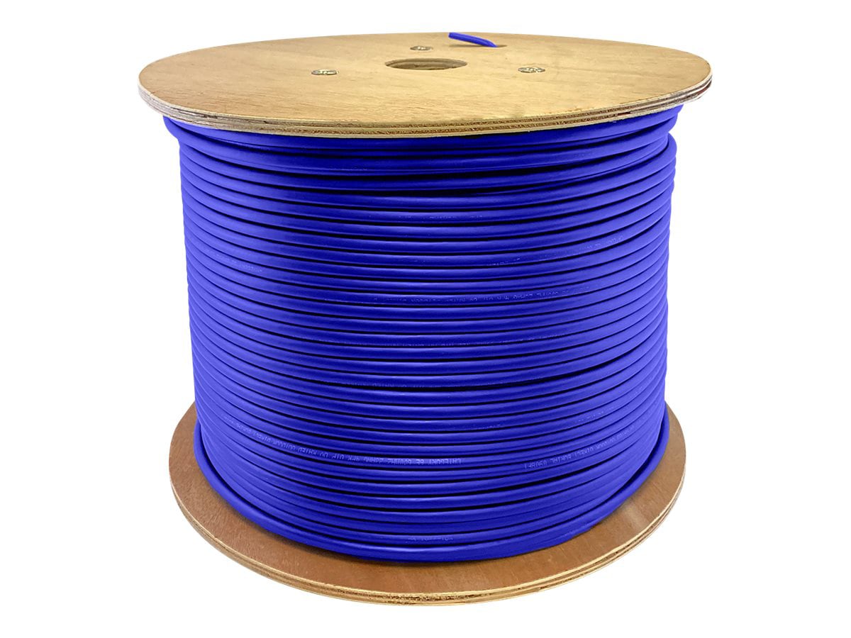 Proline 1000ft Non-terminated Blue Cat6 UTP Stranded Copper PVC Patch Cable
