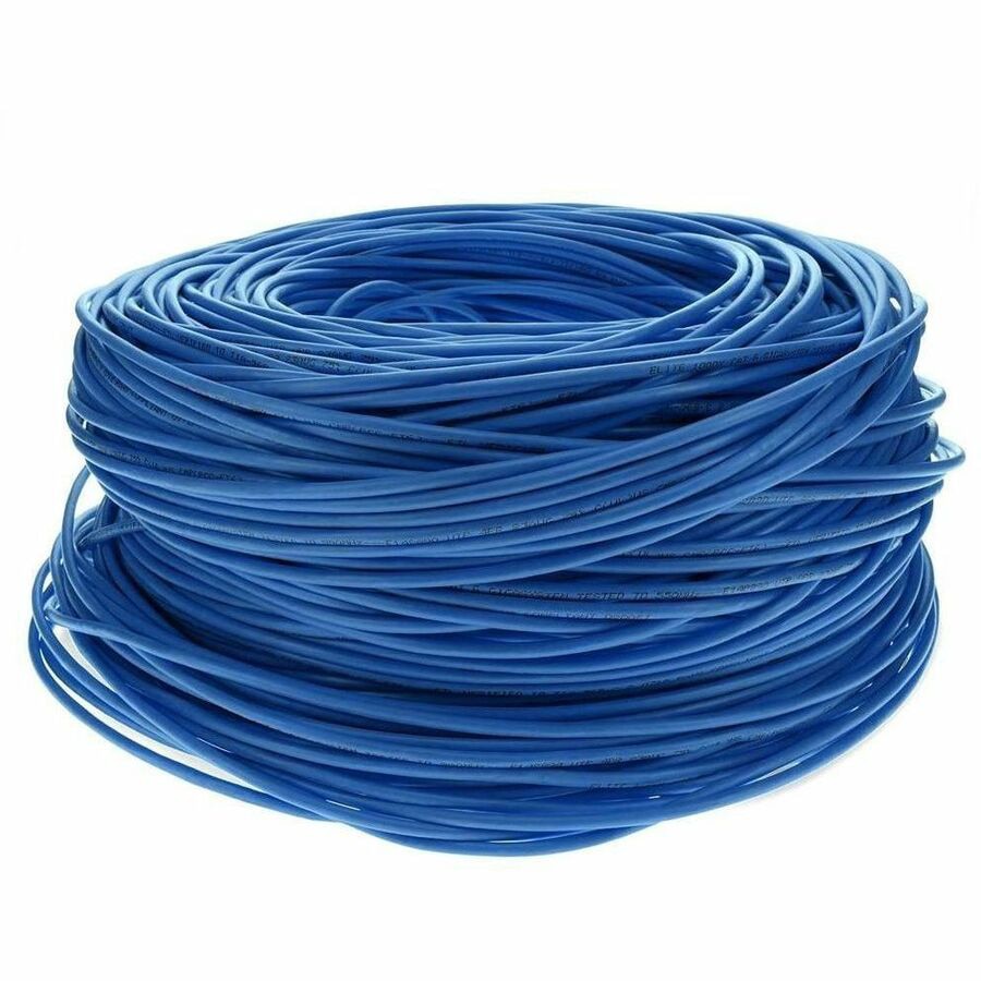 Proline 1000ft Non-Terminated Blue CAT 6 PVC Bulk Cable