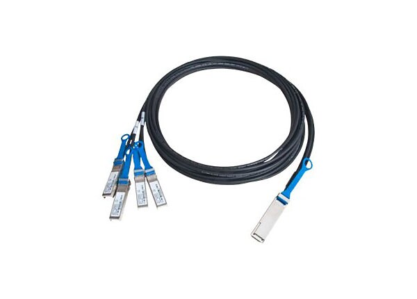 Amphenol ICC High Speed IO 40GBase direct attach cable - 5.7 ft