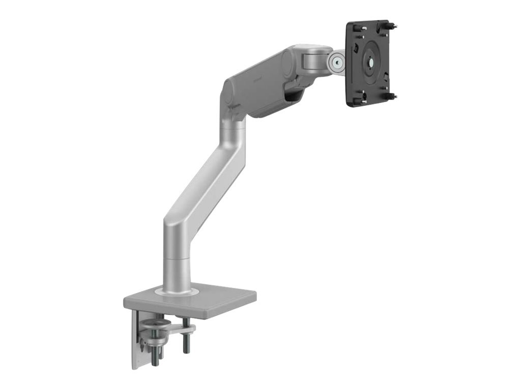 Humanscale M8.1 - mounting kit - adjustable arm - for LCD display - black, silver with gray trim