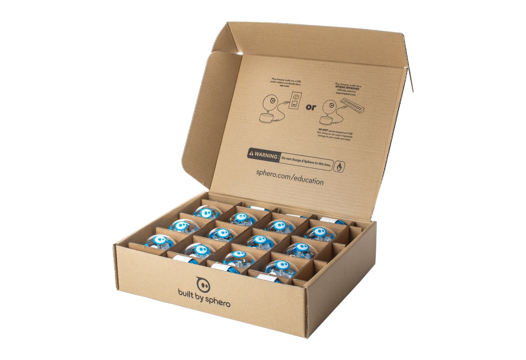 Teq Sphero SPRK+ Education Robots with LED Lights - 12-Pack