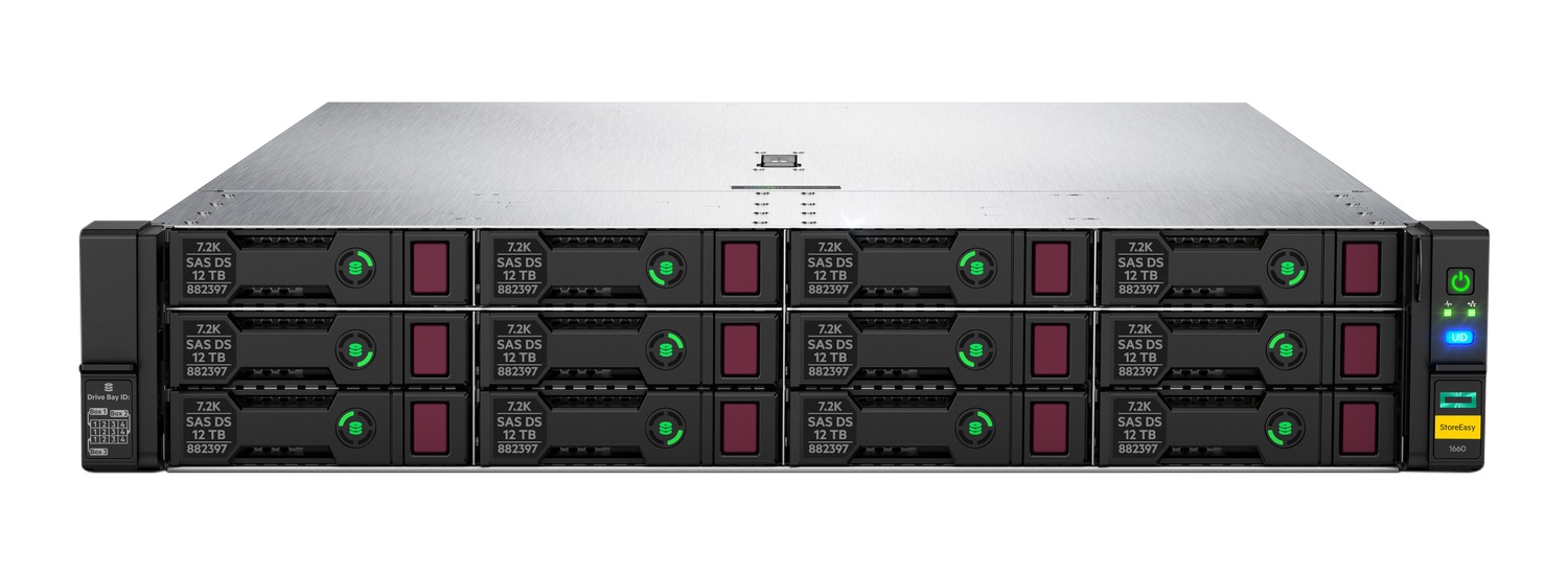 HPE StoreEasy 1660 16TB SAS Storage