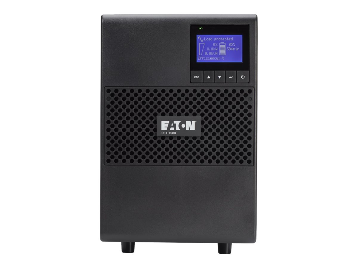 Eaton 9SX UPS 1500VA 1350W 208V Network Card Optional Tower UPS Ext Runtime