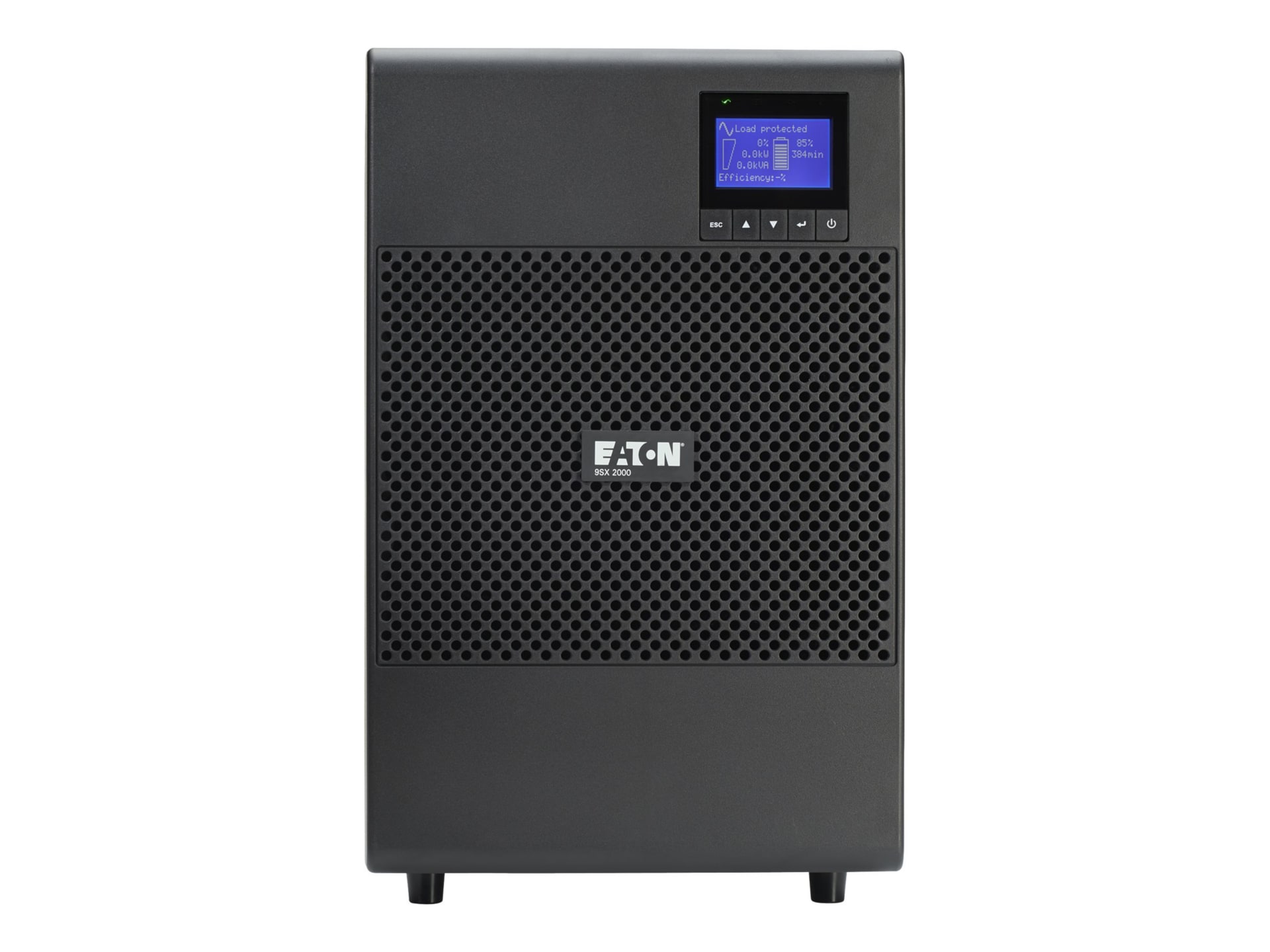 Eaton 9SX 2000VA 1800W 208V Online Double-Conversion UPS 8 C13 Outlets Cybersecure Network Card Opt. Extended Run Tower