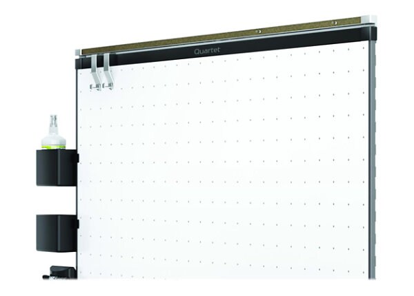 Quartet 3x2' Prestige 2 Magnetic Total Erase Whiteboard - Black Frame