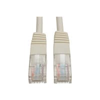 Eaton Tripp Lite Series Cat5e 350 MHz Molded (UTP) Ethernet Cable (RJ45 M/M), PoE - White, 15 ft. (4.57 m) - patch cable