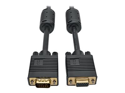 Tripp Lite VGA Monitor Extension Cable Coax High Resolution M/F 1080p 3ft