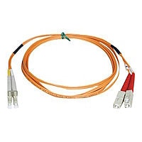 Eaton Tripp Lite Series Duplex Multimode 50/125 Fiber Patch Cable (LC/SC), 3M (10 ft.) - patch cable - 3 m